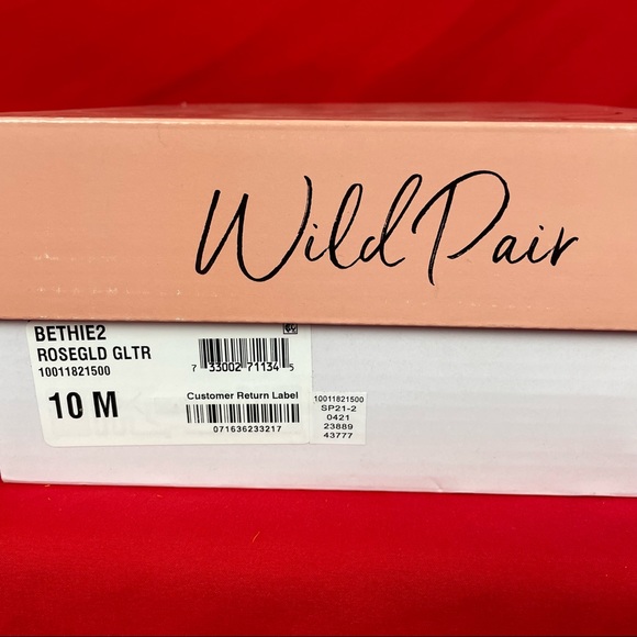 Bethie Two-Piece Dress Sandals Holidays Rose Gold. BRAND NEW size 10 - Picture 7 of 8